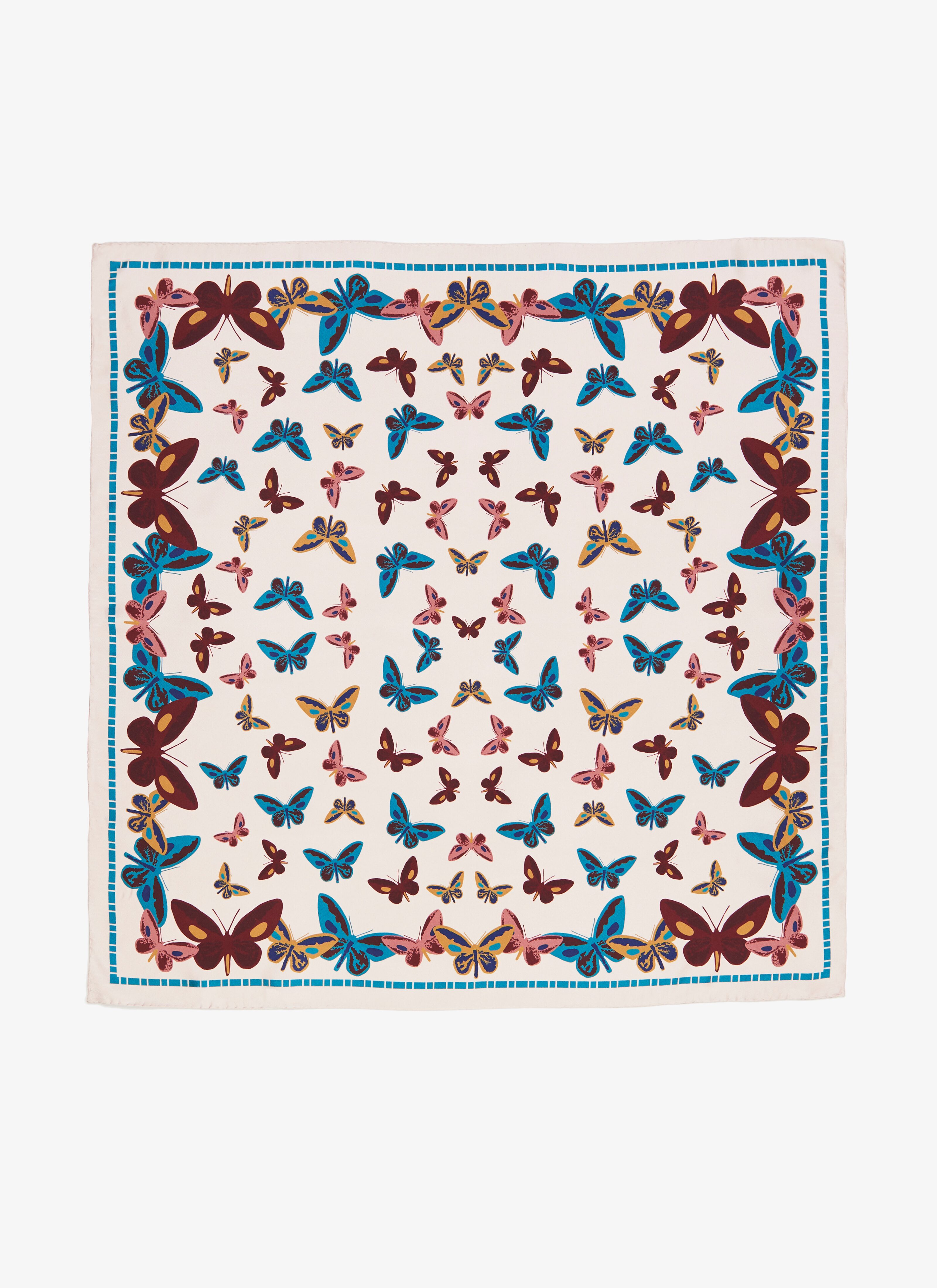 Silk Butterfly Scarf Silk Butterfly Scarf - maison-alaia.com